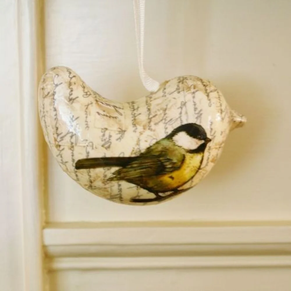 Pottery Barn Wren Ornaments
